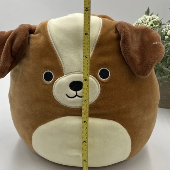 Squishmallow Dog Bernie the St Bernard HARD TO FIND 9” Stuffed Animal Dog Brown - Picture 9 of 9
